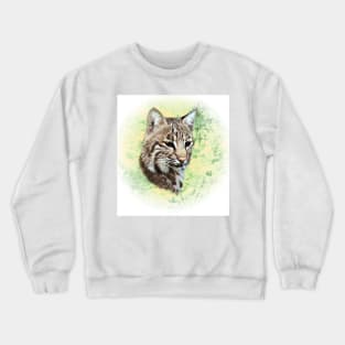 Lynx portrait Crewneck Sweatshirt